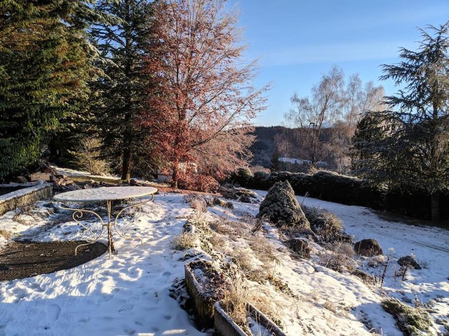 Maison Familiale En Montagne Avec Vue Merveilleuse Sur Le Massif De Belledonne Saint-Bernard  Eksteriør bilde
