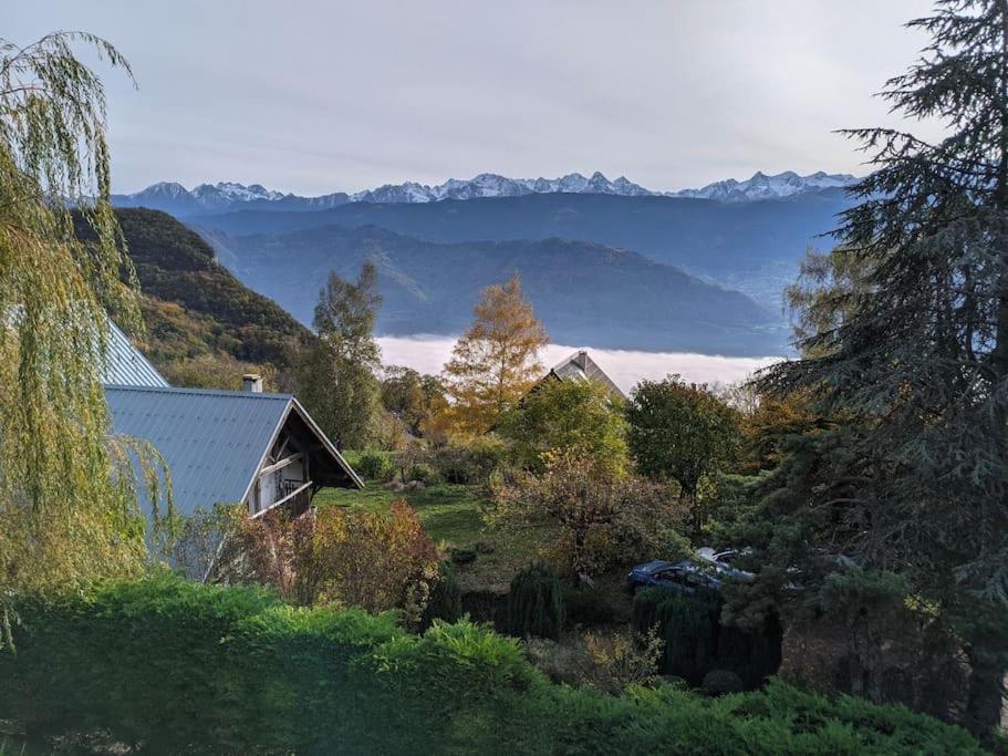 Maison Familiale En Montagne Avec Vue Merveilleuse Sur Le Massif De Belledonne Saint-Bernard  Eksteriør bilde