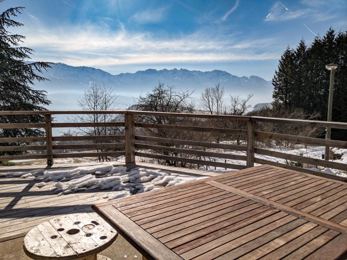 Maison Familiale En Montagne Avec Vue Merveilleuse Sur Le Massif De Belledonne Saint-Bernard  Eksteriør bilde