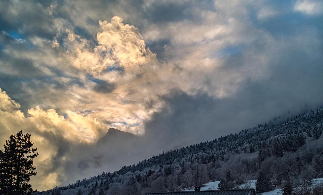 Maison Familiale En Montagne Avec Vue Merveilleuse Sur Le Massif De Belledonne Saint-Bernard  Eksteriør bilde