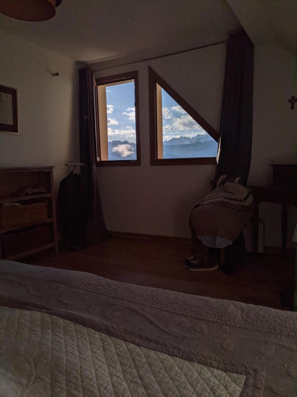 Maison Familiale En Montagne Avec Vue Merveilleuse Sur Le Massif De Belledonne Saint-Bernard  Eksteriør bilde